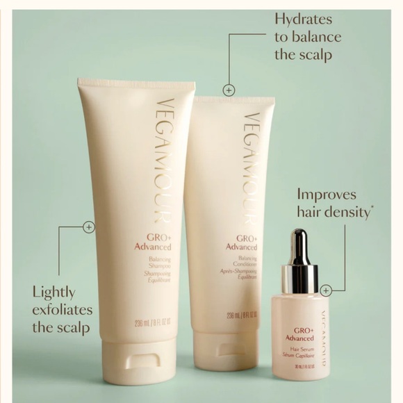 NEW ⚡️Vegamour Gro+ Advanced Hair trio - Picture 9 of 11